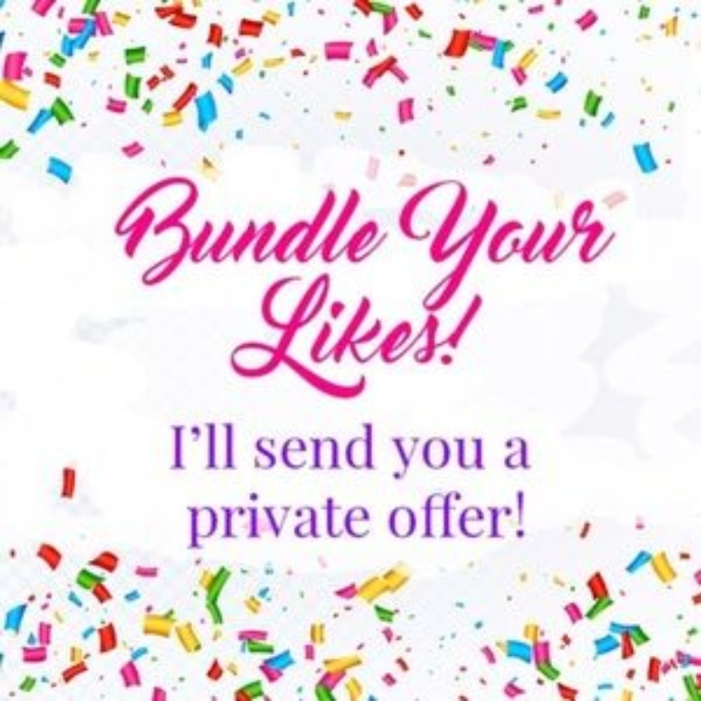 I love to offer discounts on bundles